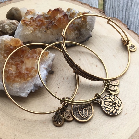 Alex and Ani Jewelry - Alex and Ani bundle 3 Energy Bangles